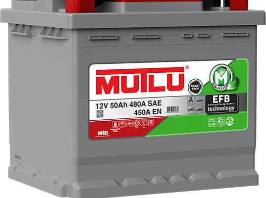 Mutlu EFB.L1.50.045.A - Стартерна акумуляторна батарея, АКБ autozip.com.ua