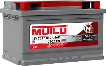 Mutlu LB3.78.078.A - Стартерна акумуляторна батарея, АКБ autozip.com.ua
