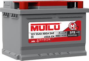 Mutlu LB2.55.045.A - Стартерна акумуляторна батарея, АКБ autozip.com.ua