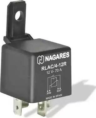 Nagares RLAC/4-12R - Реле, робочий струм autozip.com.ua