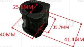 Nakamoto D01-ISU-18010104 - Втулка, стабілізатор autozip.com.ua