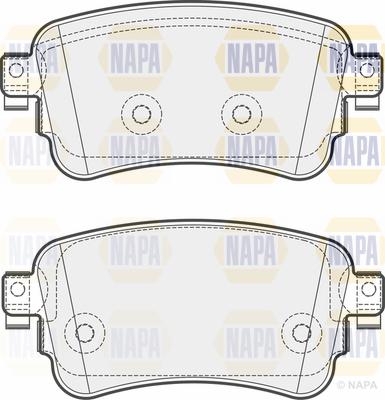 Vauxhall 1673603880 - Гальмівні колодки, дискові гальма autozip.com.ua