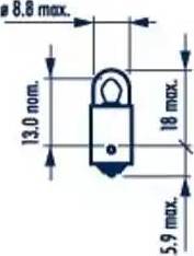 Narva 17053 - Лампа розжарювання autozip.com.ua