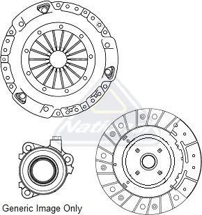 NATIONAL CK10285-77 - Комплект зчеплення autozip.com.ua