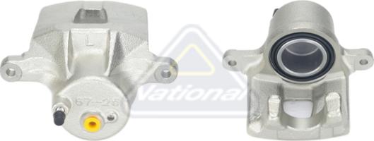 NATIONAL NBC7592L - Гальмівний супорт autozip.com.ua