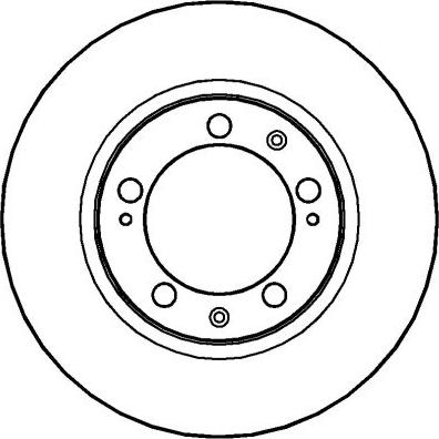 Brembo 09701010 - Гальмівний диск autozip.com.ua