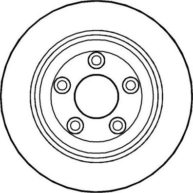 Akebono BN-0789E - Гальмівний диск autozip.com.ua