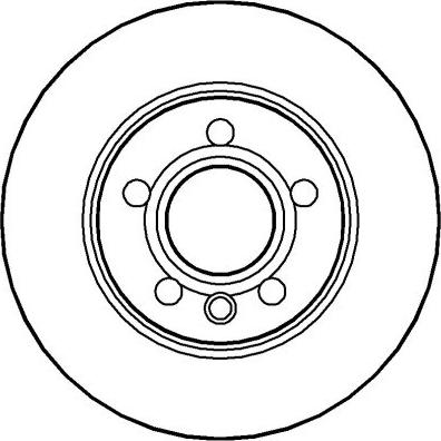 KWP 129657 - Гальмівний диск autozip.com.ua