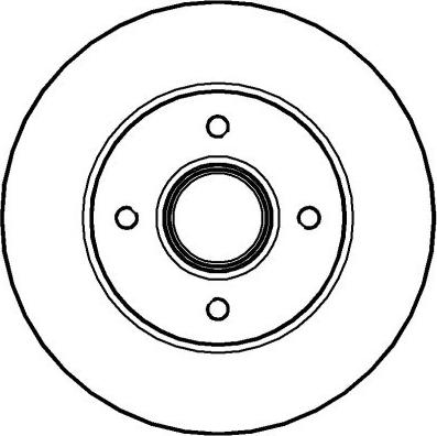 Sasic 6104040 - Гальмівний диск autozip.com.ua