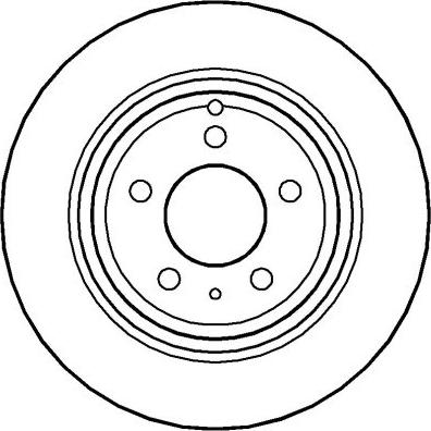 JP Group 4963200209 - Гальмівний диск autozip.com.ua