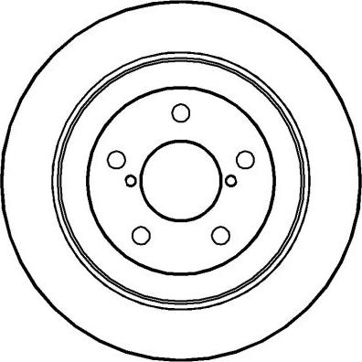 Eurobrake 5815204411 - Гальмівний диск autozip.com.ua