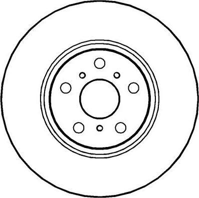 HELLA 8DD 355 103-951 - Гальмівний диск autozip.com.ua