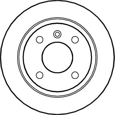 Quinton Hazell BDC4443 - Гальмівний диск autozip.com.ua