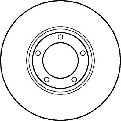 BENDIX 333220 - Гальмівний диск autozip.com.ua