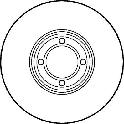 Brake Engineering DI951570 - Гальмівний диск autozip.com.ua