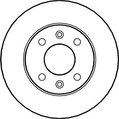 National NBD023 - Гальмівний диск autozip.com.ua