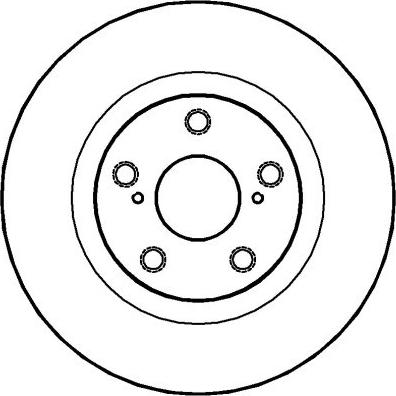 AYD 10-50407 - Гальмівний диск autozip.com.ua