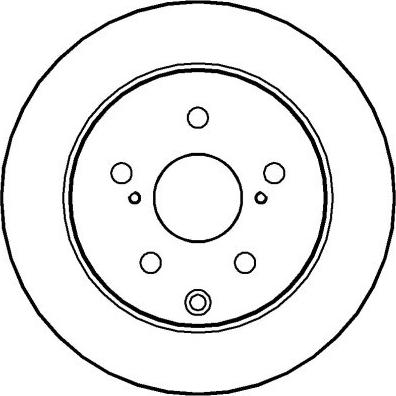 CAR BS 7141 - Гальмівний диск autozip.com.ua