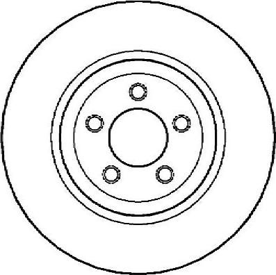 NATIONAL NBD1486 - Гальмівний диск autozip.com.ua