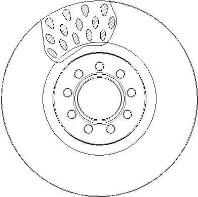 Brake Engineering DI956745 - Гальмівний диск autozip.com.ua