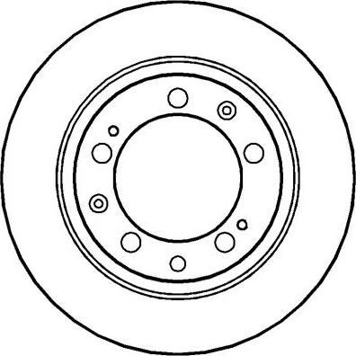 Brake Engineering DI953400 - Гальмівний диск autozip.com.ua