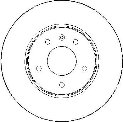 ACDelco 19372215 - Гальмівний диск autozip.com.ua