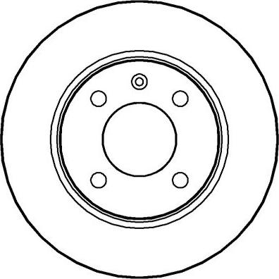 SBS 1815204304 - Гальмівний диск autozip.com.ua