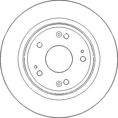 Blue Print ADH243108 - Гальмівний диск autozip.com.ua