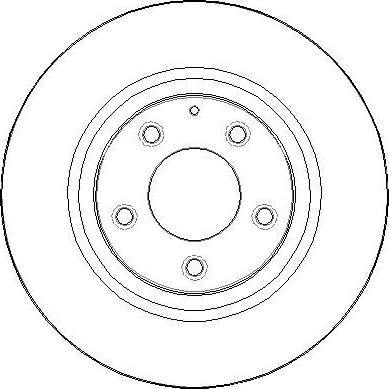 MAZDA F151-26-51A - Гальмівний диск autozip.com.ua