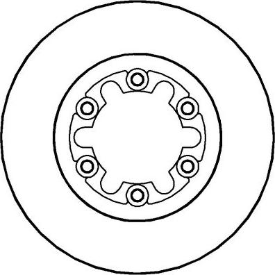 Comline ADC0451V - Гальмівний диск autozip.com.ua