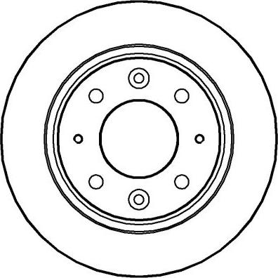 Pilenga 5845 - Гальмівний диск autozip.com.ua