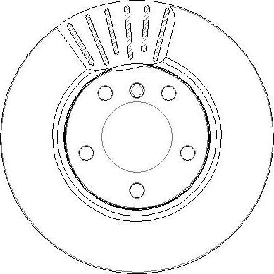 BOSCH 0 986 479 726 - Гальмівний диск autozip.com.ua