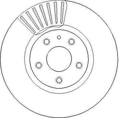 Blue Print ADF124355 - Гальмівний диск autozip.com.ua