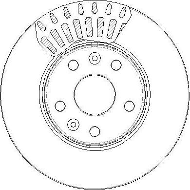 AYD 10-50303 - Гальмівний диск autozip.com.ua