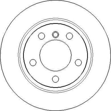 Wagner BD180445 - Гальмівний диск autozip.com.ua