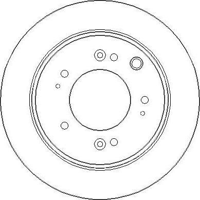 Sangsin Brake SD2056 - Гальмівний диск autozip.com.ua