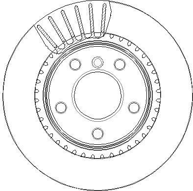 NATIONAL NBD1816 - Гальмівний диск autozip.com.ua