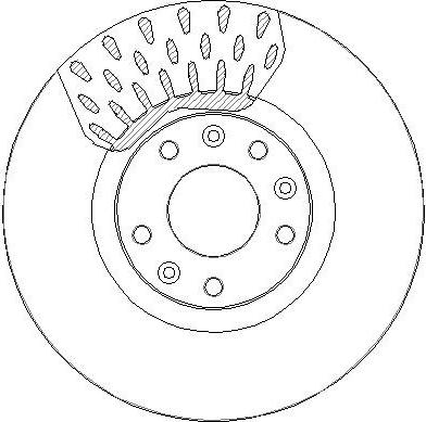 BENDIX 522053 - Гальмівний диск autozip.com.ua