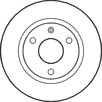 Simer D1044 - Гальмівний диск autozip.com.ua