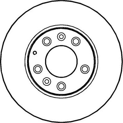 NK D203245 - Гальмівний диск autozip.com.ua