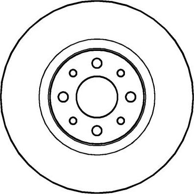 Triscan S1186 - Гальмівний диск autozip.com.ua