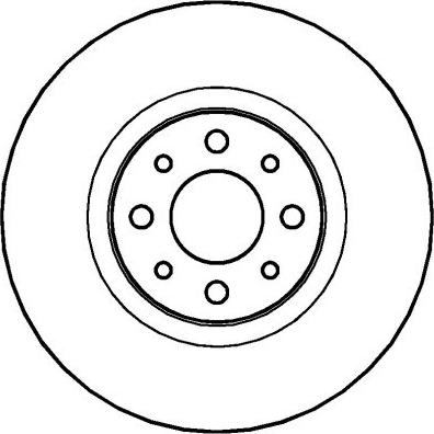 Open Parts BDR1734.10 - Гальмівний диск autozip.com.ua