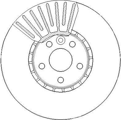 BENDIX 521466 - Гальмівний диск autozip.com.ua