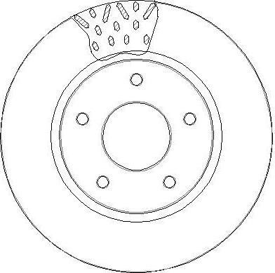 BENDIX 521177 - Гальмівний диск autozip.com.ua