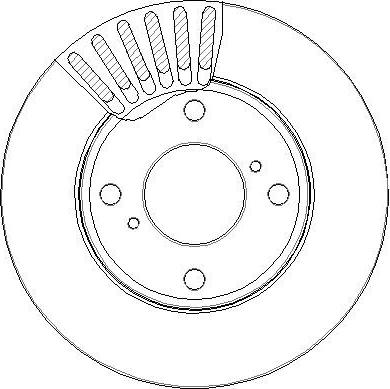 BENDIX 522077 - Гальмівний диск autozip.com.ua