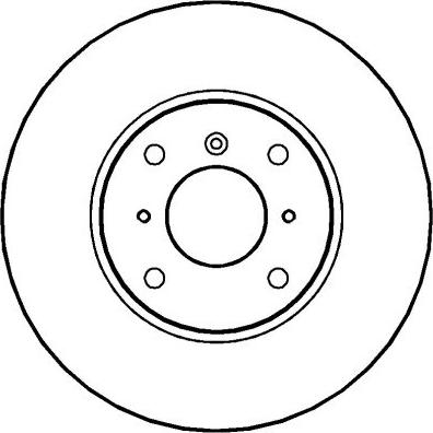 MOPROD MBD4374 - Гальмівний диск autozip.com.ua