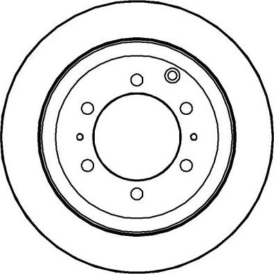 NATIONAL NBD833 - Гальмівний диск autozip.com.ua