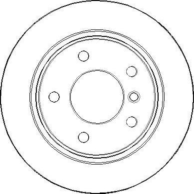 JP Group 1463204200 - Гальмівний диск autozip.com.ua