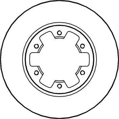 National NBD369 - Гальмівний диск autozip.com.ua