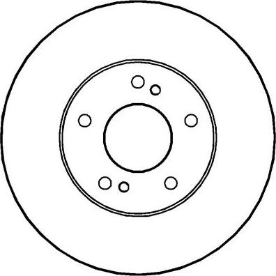 MOPROD MBD3811 - Гальмівний диск autozip.com.ua